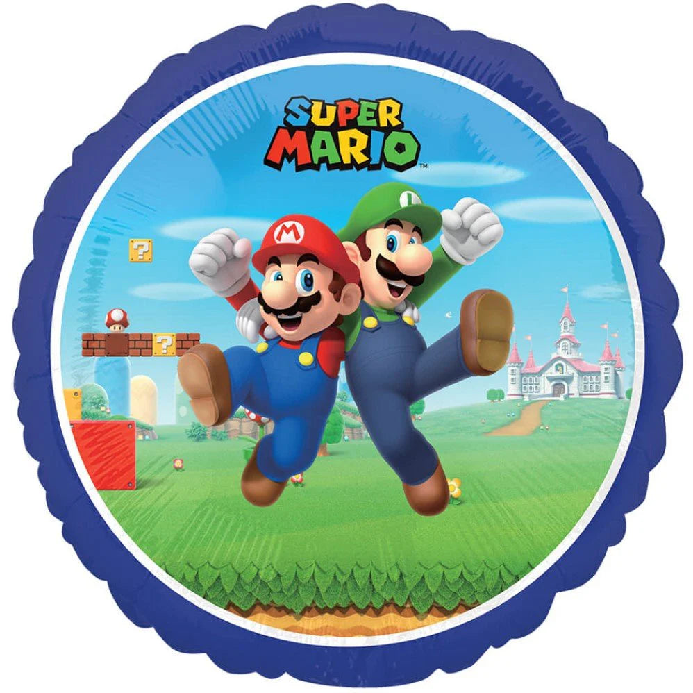 Anagram 17" Mario and Luigi Foil Balloon